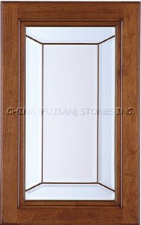 oak cabinet door.