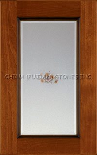 maple cabinet door.