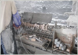 china stones baluster macine
