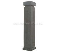 sandstone column and pillar